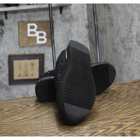 Kenneth Cole Reaction Womens Cameron Jewel Jogger Sneaker RLF1001SX Black 9M - Picture 5 of 11